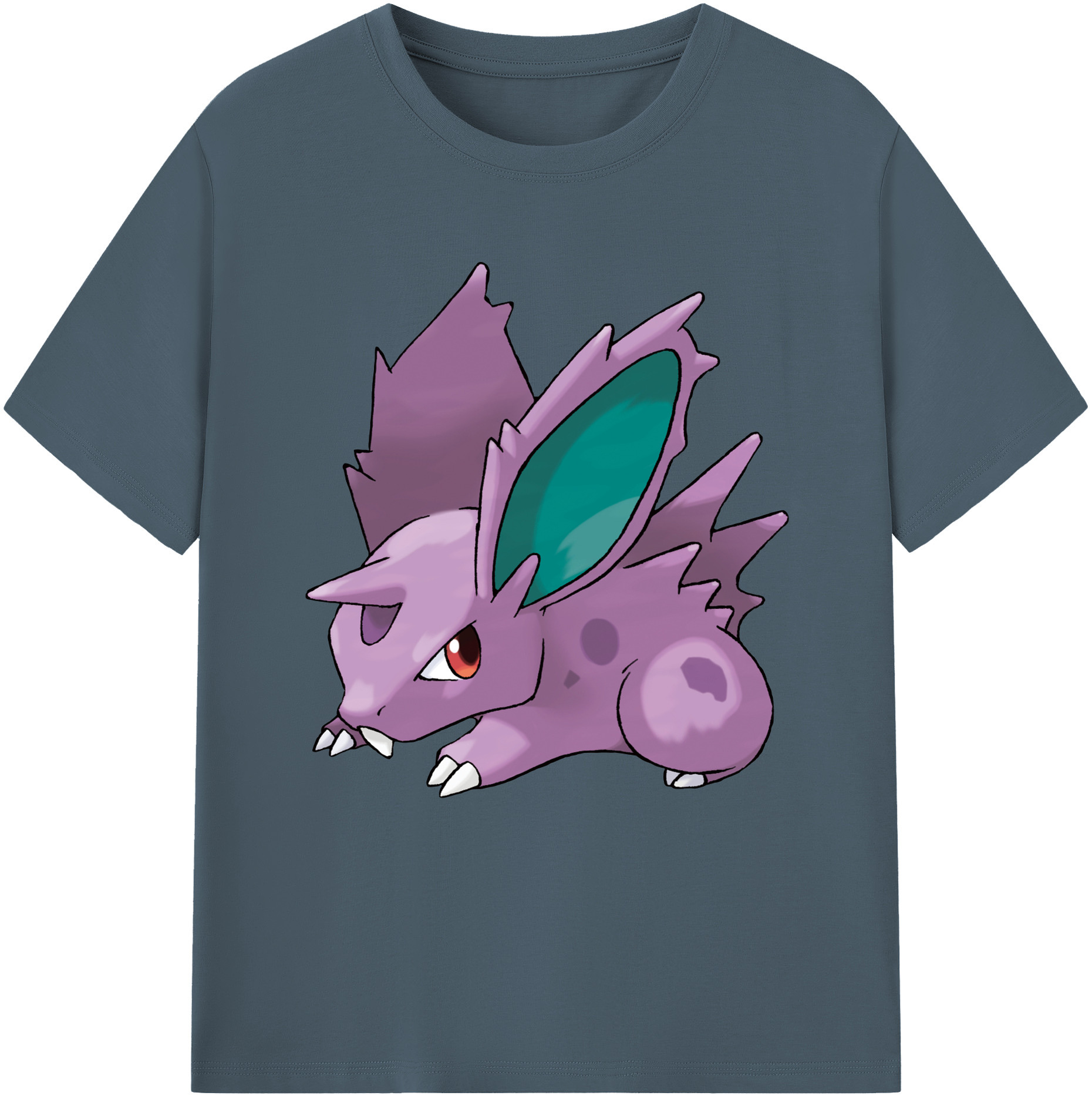 （画像用） ポケットモンスター Pokémon 綿100％半袖Tシャツ（フロントプリント）